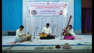 Raga Rageshree in slide guitar by Oinam Jiranson Singh