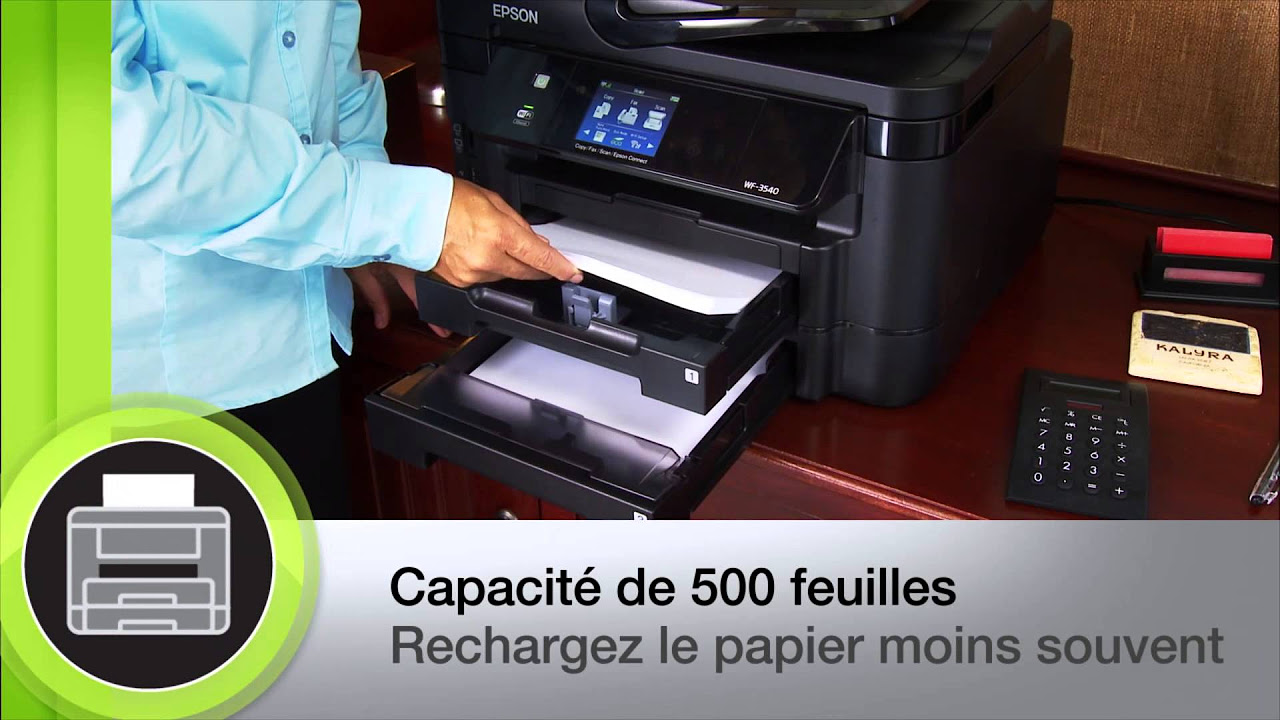 Imprimante  jet dencre Epson WorkForce WF 3540 pour les affaires