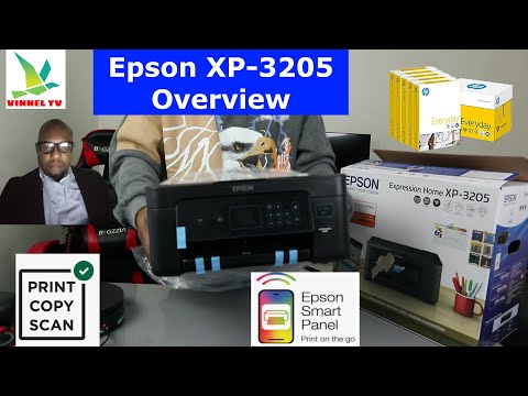 Expression Home Overview Printer - XP-3205 Wireless Epson WIFI YouTube