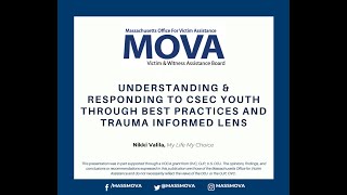 Understanding & Responding to CSEC Youth through Best Practices and Trauma Informed Lens