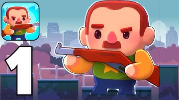 Sniper Shooter 2D - Gameplay Walkthrough Part1 Android&iOS ALL LEVELS