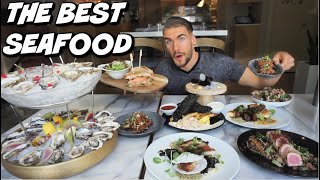 MASSIVE SEAFOOD CHALLENGE | OYSTERS | SCALLOPS & LOBSTER | MY BIRTHDAY MEAL! MAN VS FOOD