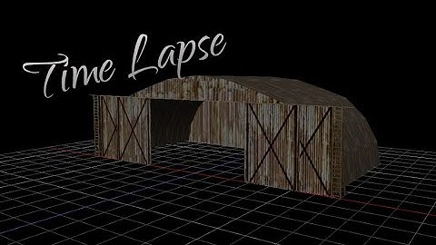 Spacedraw Tutorial (WW2 Aircraft Hanger)