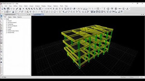 Modelling and Analysis of One Way Slab