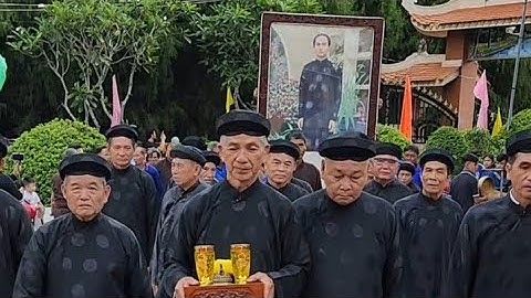 Lễ 18/5 . Phần Thỉnh Chân Dung Thầy . Hảo Hòa Tự Cù Lao Tân Lộc Thốt Nốt Cần Thơ