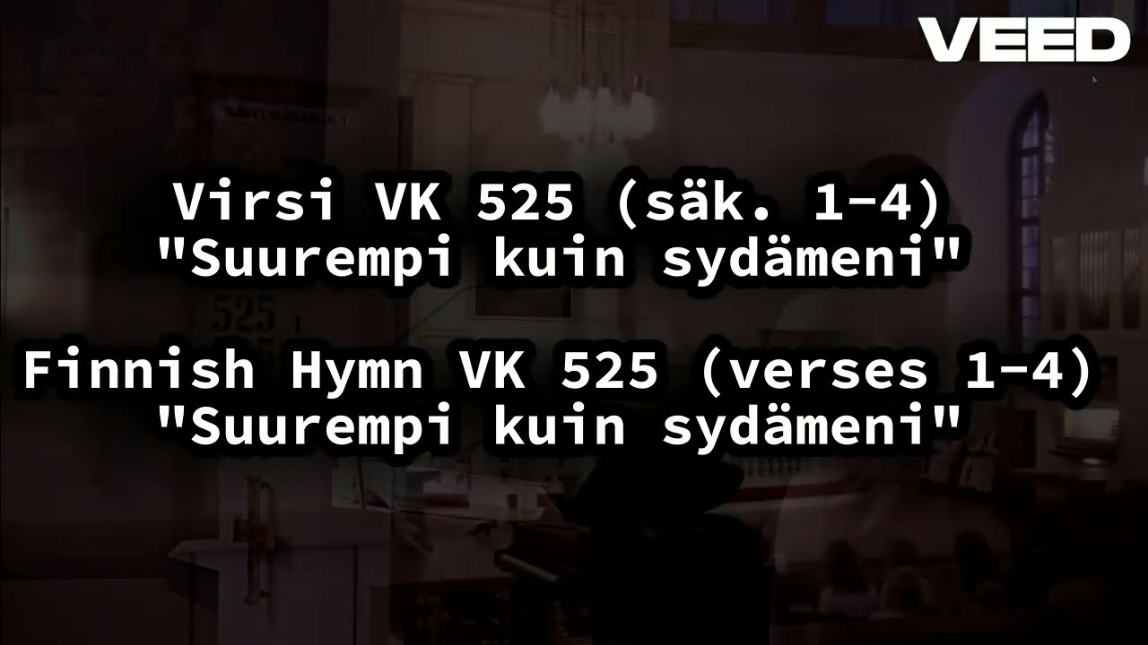 Virsi VK 525 (säk. 1-4) : 