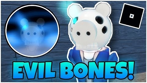 How to get “EVIL BONES” BADGE + SANS PIGGY MORPH in PIGGY RP : INFECTION - ROBLOX
