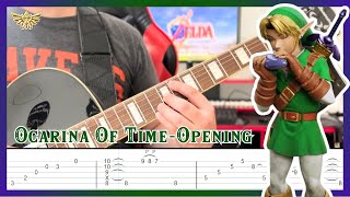 Ocarina Of Time Title Theme - Chord Melody With TABS | The Legend Of Zelda | Arr: Carlos