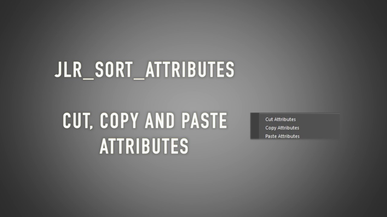 Autodesk Maya Script to Cut, Copy y Paste attributes. - YouTube image.