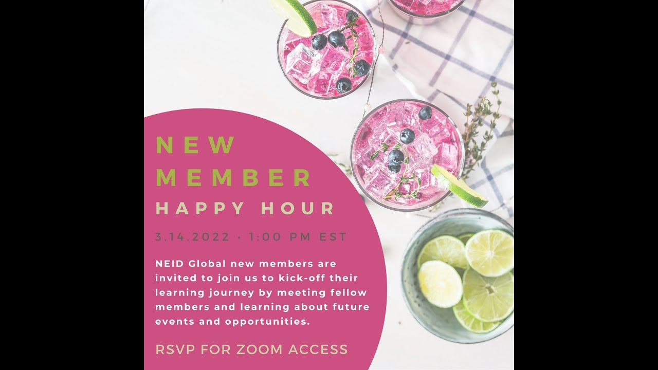 Spring 2022 New Member Happy Hour