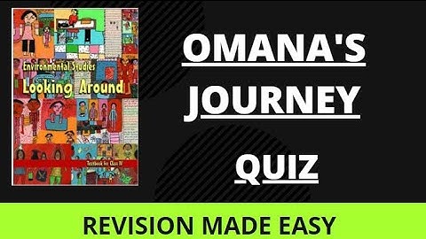 NCERT CLASS 4 EVS OMANA