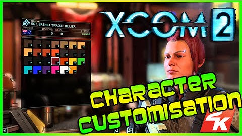 XCOM 2 CHARACTER CUSTOMISATION OPTIONS GAMEPLAY FOOTAGE