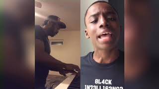 I'm a YOUNG BLACK MAN SONG with Piano