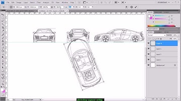 Setting up an Image Plane Part 3 - Photoshop (NO AUDIO)