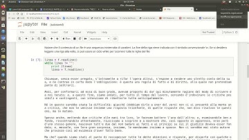 Leggere file di testo in Python
