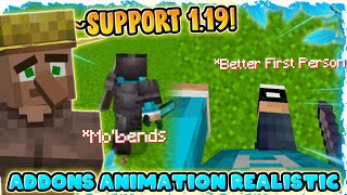 ALEX JADI UWOU! Addon Animasi Player Action Optimization V0.4 Mcpe