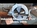 Unboxing Serra Circular 9 1/4" Makita 5902b | T01E26