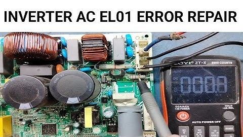 Inverter AC EL01 Error Repair|Godrej AC|Voltas AC|Reconnect AC|Carrier AC|Alpine PCB Solutions