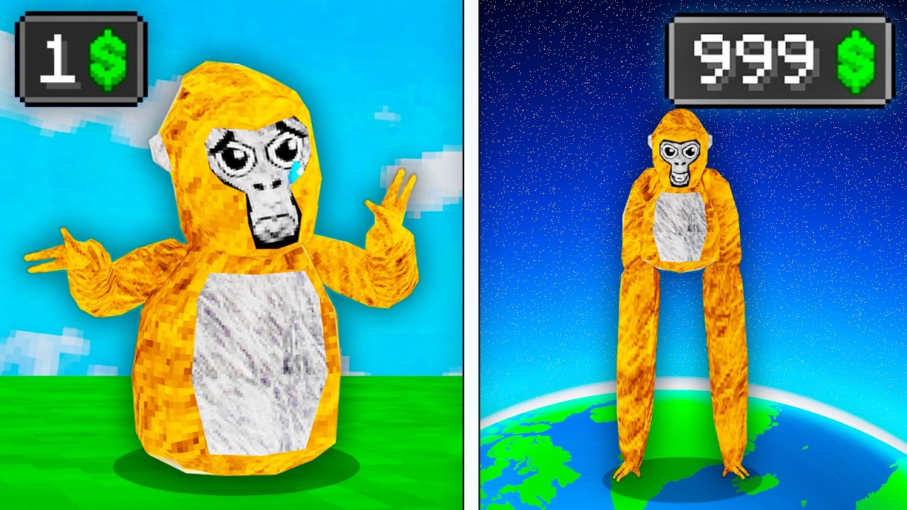Gorilla Tag, But Your Money = Arm Length