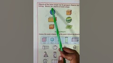 1st standard  Lesson 2 Solids Around Us