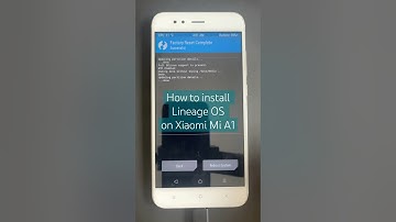 How to install Lineage OS on Xiaomi Mi A1 (update old phone to Android 13)