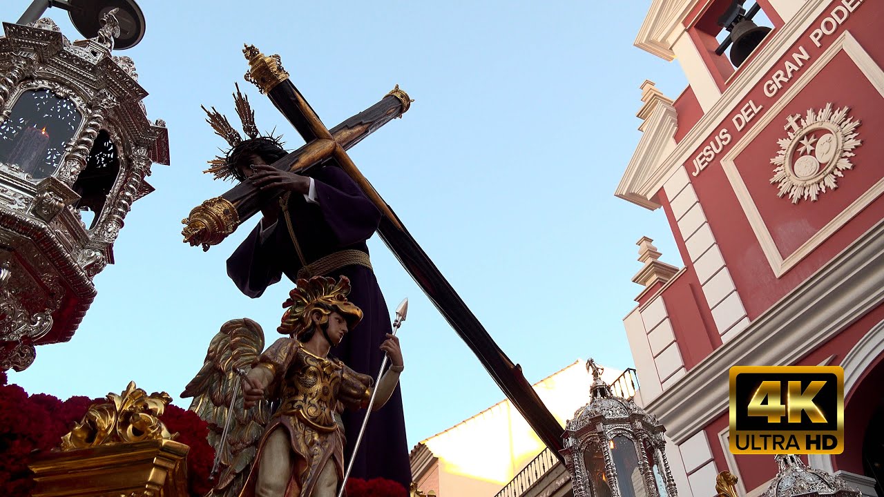 Entrada de la Hermandad del Gran Poder de Dos Hermanas en su Capilla #semanasanta2023 4K UHD