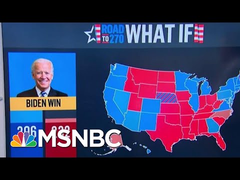 What Is The Electoral Count If Biden Wins The States Where He Leads? | Morning Joe | MSNBC