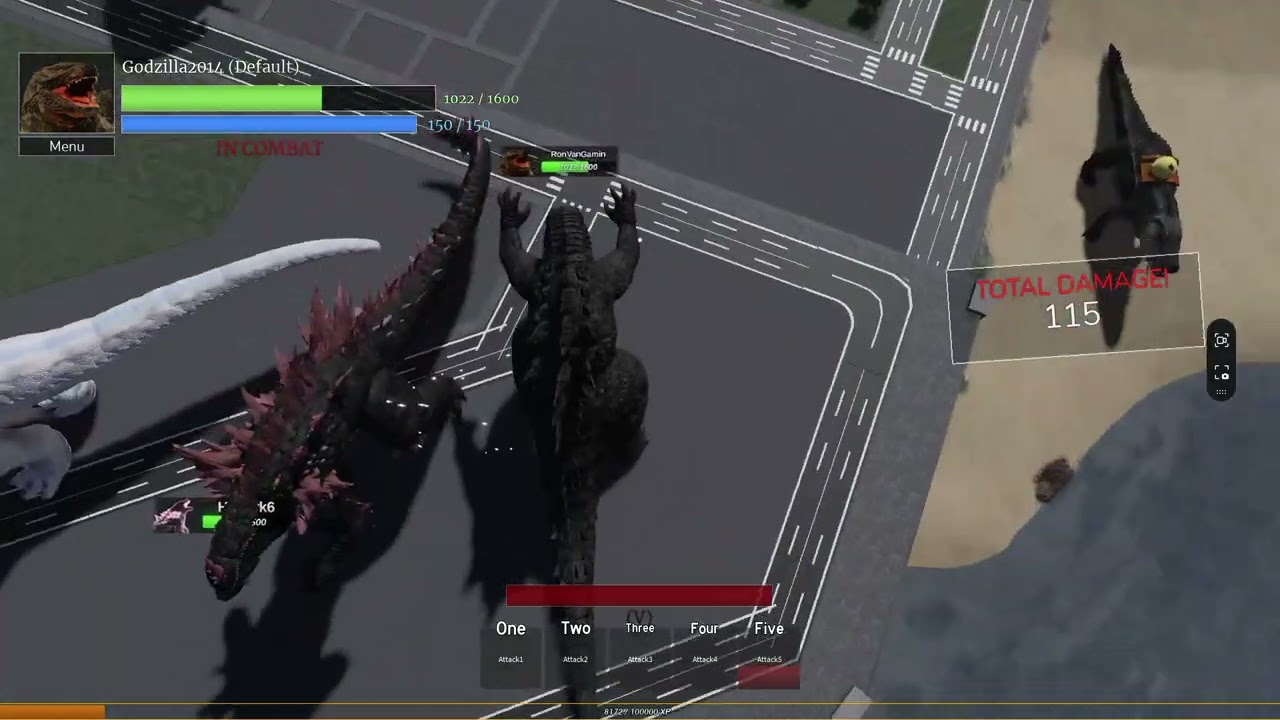 Age Of Titans - Gameplay - G14 vs Evo And Kong - Short Video