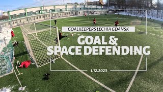 Goal & Space Defending. Goalkeepers Lechia Gdańsk, 1.12.2023