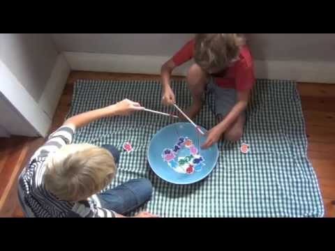 How to make your own magnetic fishing party game - YouTube