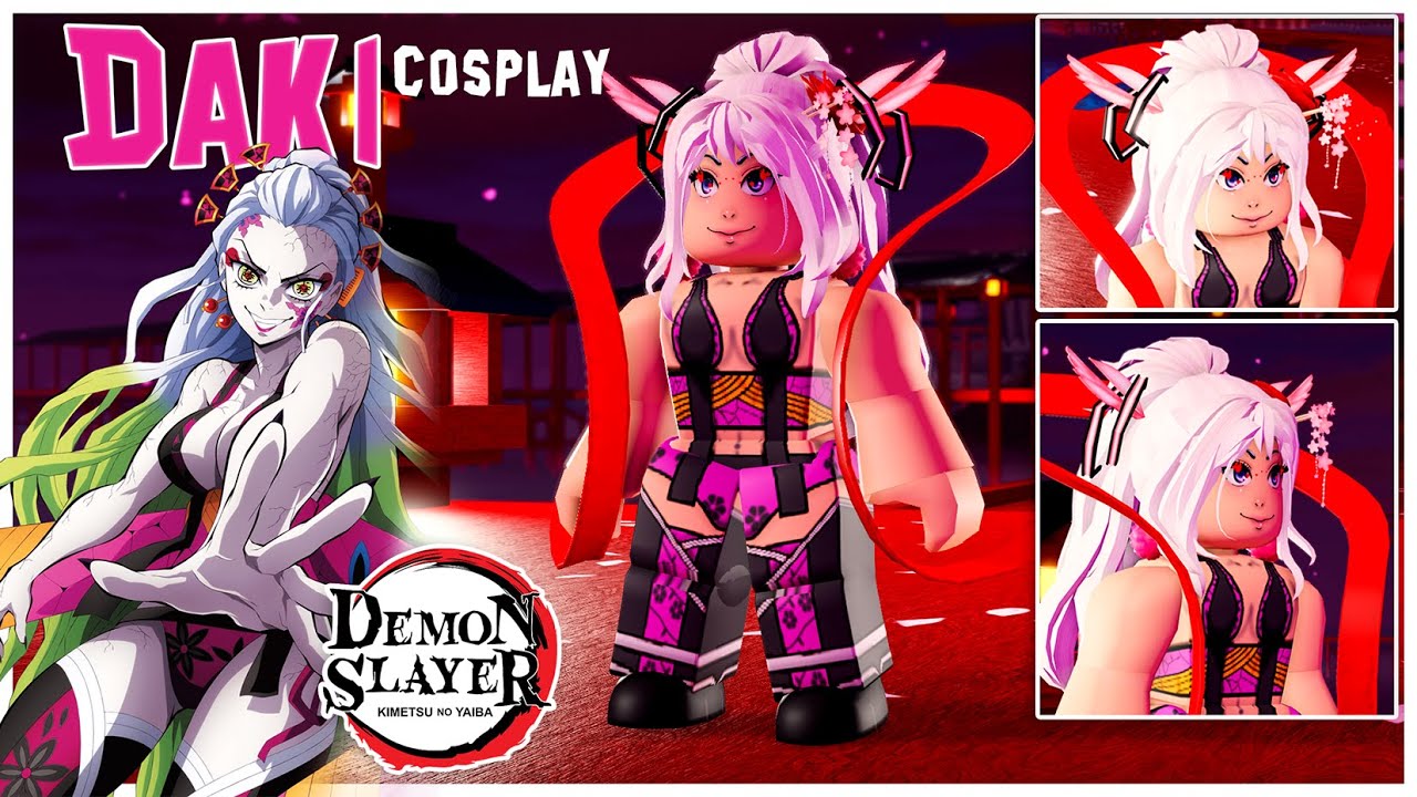 Roblox DAKI Cosplay: Demon Slayer - YouTube