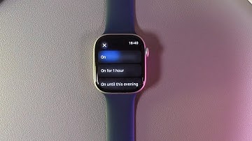How to Enable/Disable DND Mode on Apple Watch Series 10