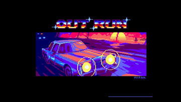Demo Slide screen Bonus : Outrun added [Screen ( TiTan) & Music Sample (Ayor61)] [ Amstrad CPC ]
