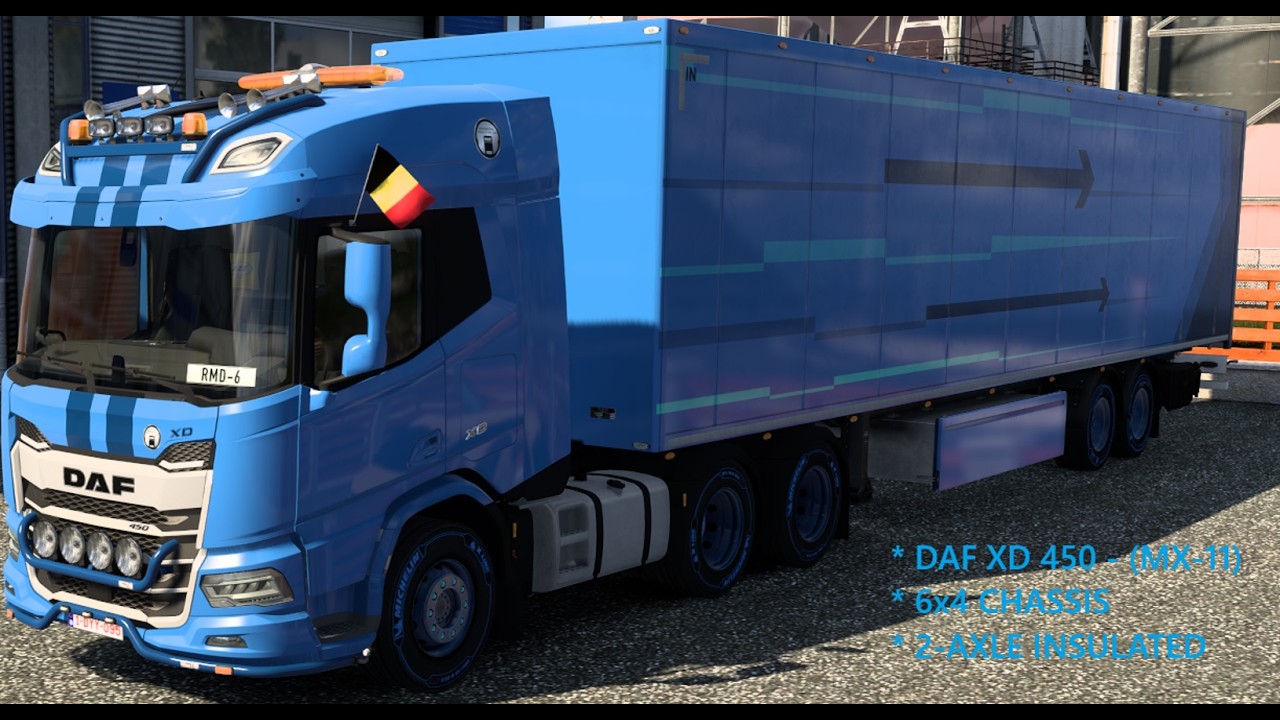 Euro Truck Simulator 2 : Ep 3 : DAF XD 450