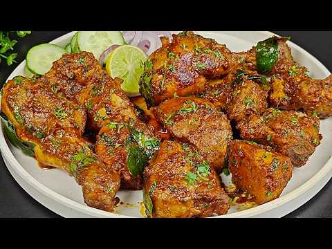 Garlic Chicken Fry | Lahsuni Chicken Fry | Garlic Chicken Roast | Fried Garlic Chicken Recipe