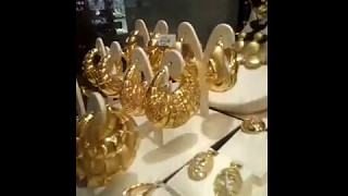 World's best design jewellery made of purest gold in dubai souk, uae-
video series- 6