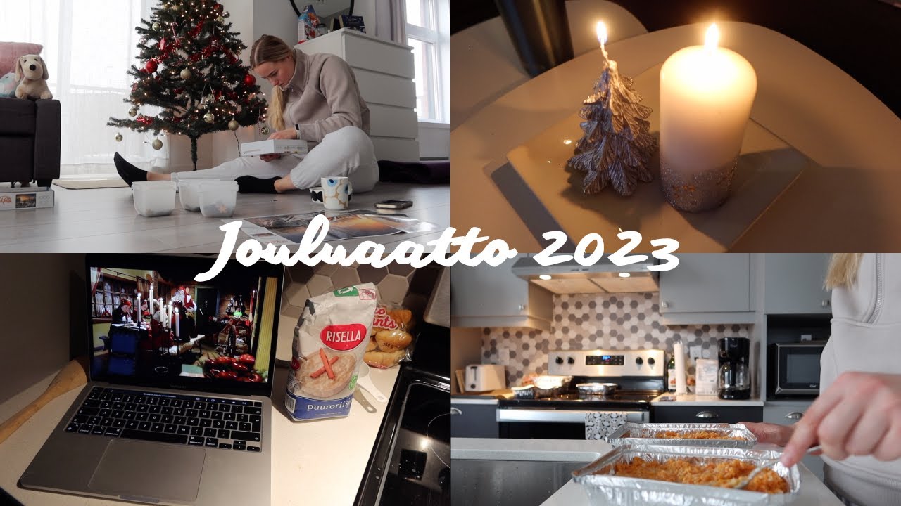 JOULUAATTO 2023🎅🏻🎄🎁 Joulu yksin ulkomailla