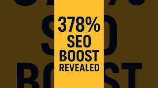 🚀 SEO Growth Hack 378% Market Share Boost! #shorts #trending #youtubeshorts
