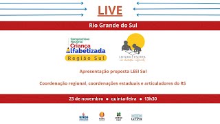 Rio Grande do Sul - Apresentação da proposta do projeto LEEI Sul