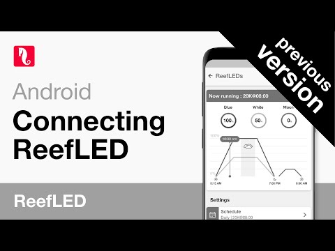 Connecting ReefLED to ReefBeat - Tutorial Android