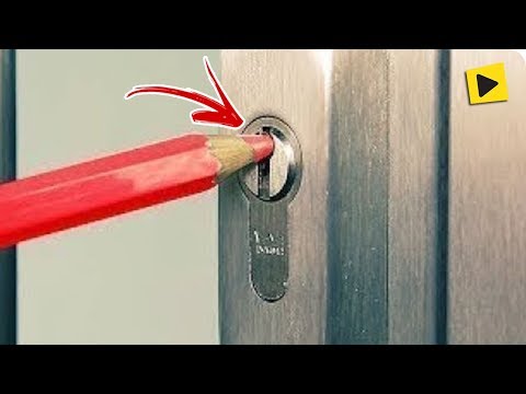 Top 07 maneiras GENIAIS de se abrir uma porta!