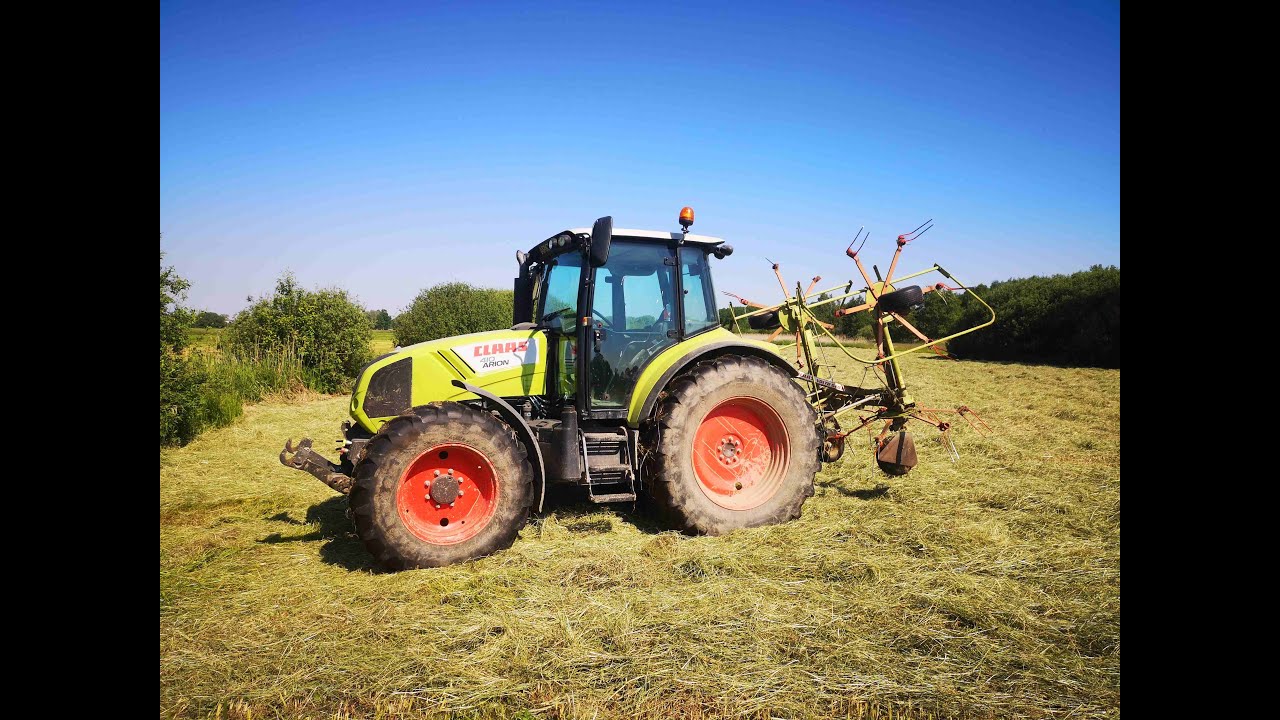Praca John Deerem :P Przetrząsanie siana || Vlog o niczym