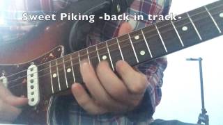 Video thumbnail of "Backing track to learn Sweep Picking very easy"