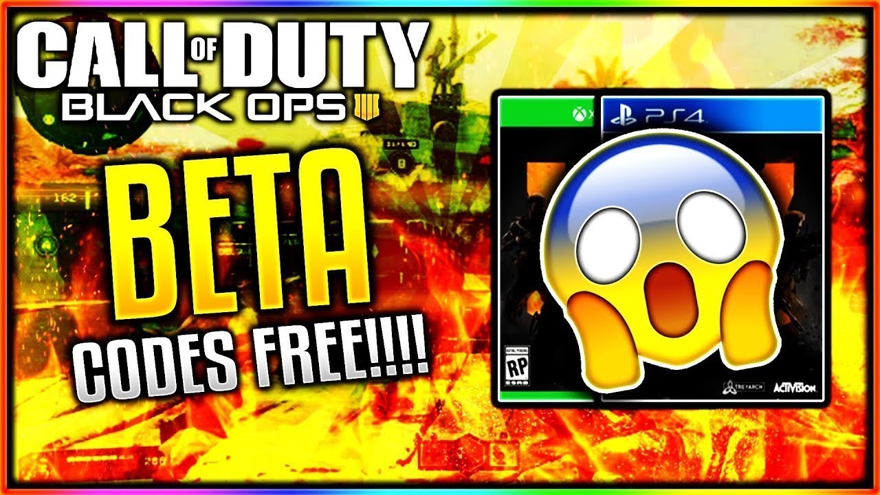HOW TO GET FREE BLACK OPS 4 BETA CODES!! - YouTube