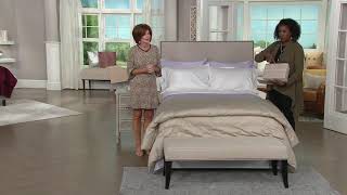 Northern Nights 100% Cotton 700Tc Wrinkle Defense Sheet Set On Qvc