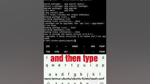 How to Install Ubuntu and Fix Update Error on Android