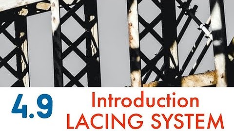 Lacing System | Built-up Columns | Steel Structures