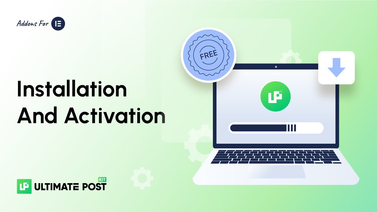 How to Install Ultimate Post Kit Free Addon for Elementor - YouTube