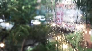 Saat hujan ditemani segelas teh tarik panas