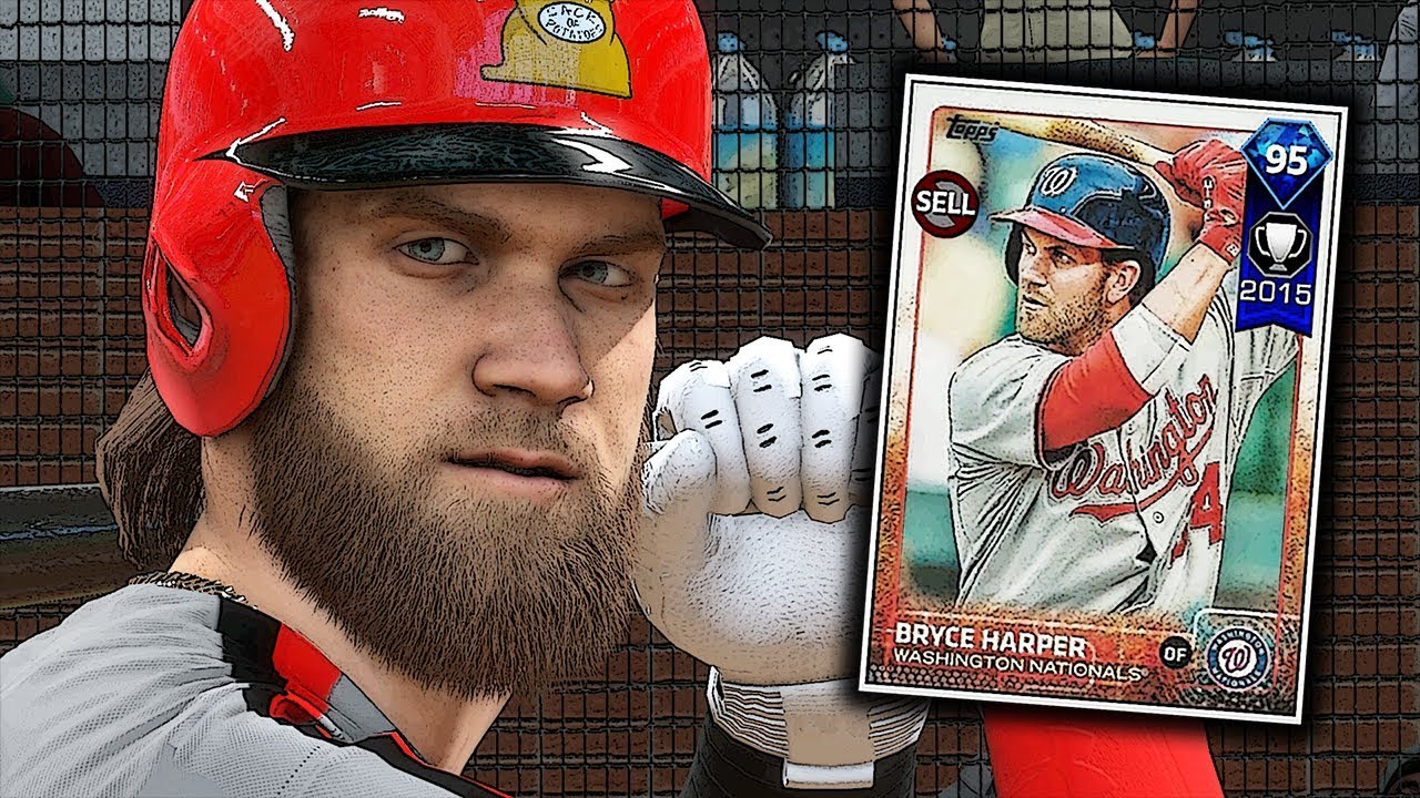 NEW DIAMOND BRYCE HARPER DEBUT!! MLB THE SHOW 18 DIAMOND DYNASTY YouTube